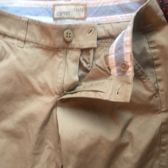 Esprit Khaki Capris Size 4 - Picture 3 of 9